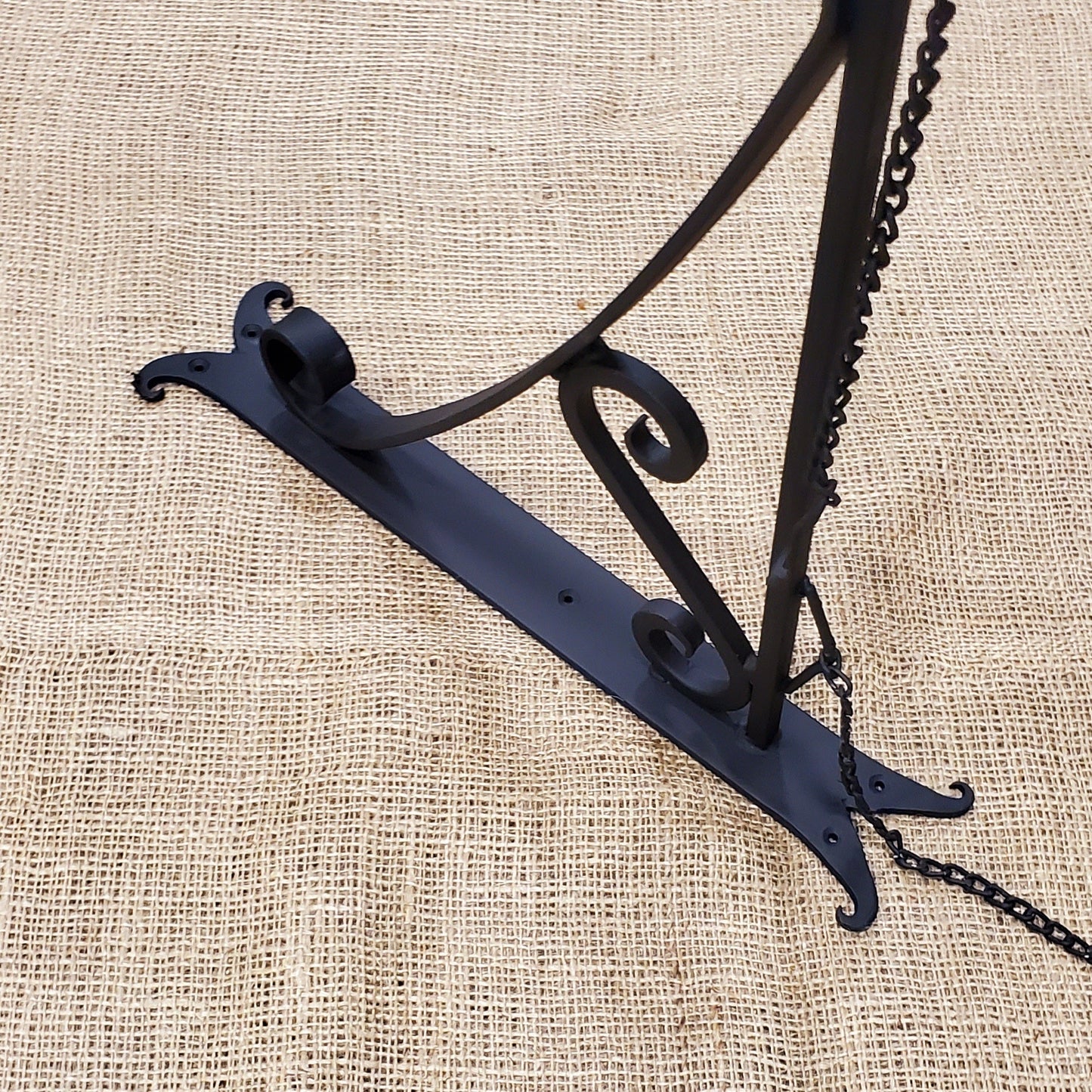 Pub Style Hanging Bracket (Large 12" x 14", 15.7" by 23.6" BOTH with UNIQUE STYLES) with chains