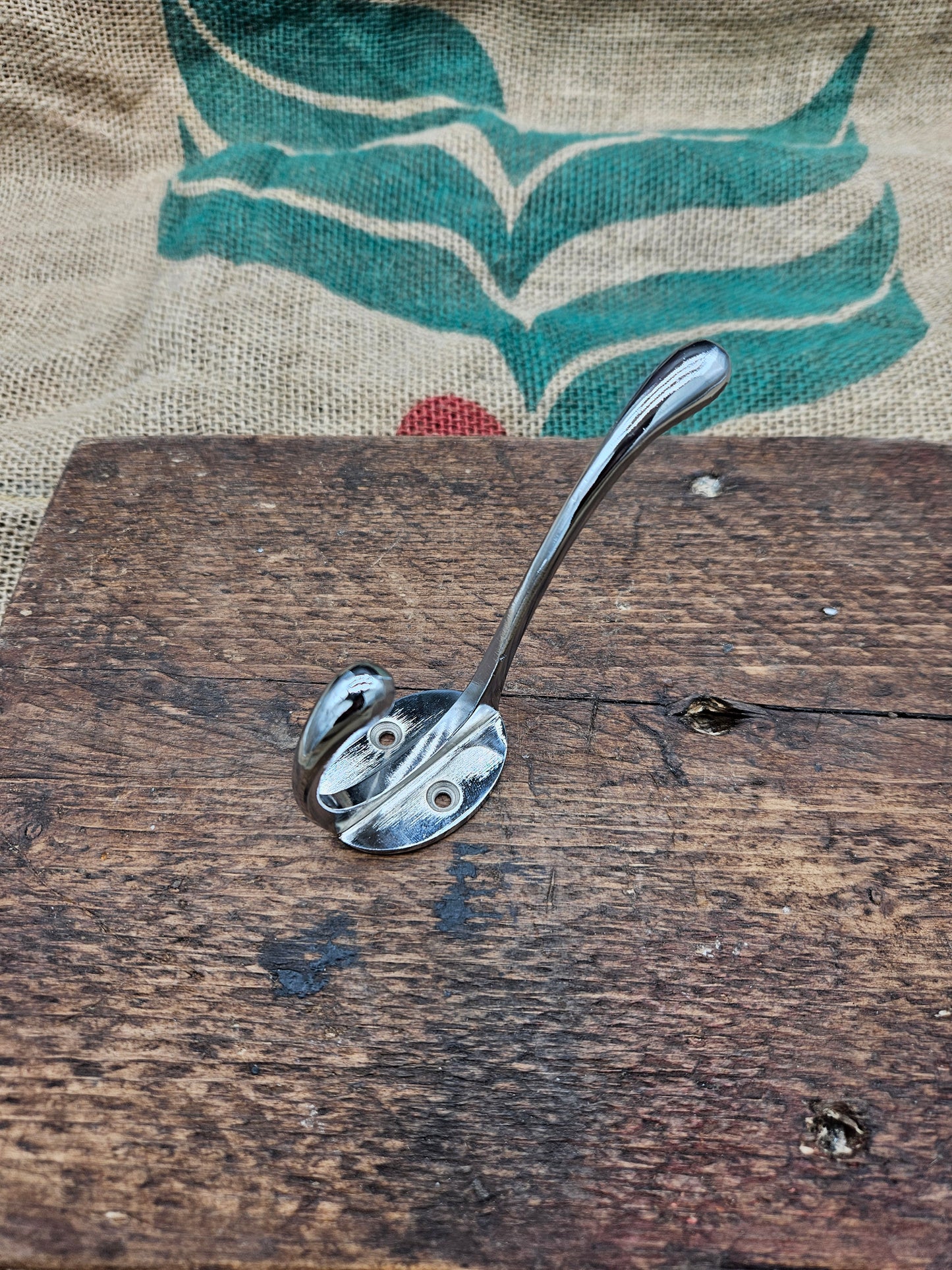 Victorian Hat & Coat Hook - 2 hole - 8 Finishes