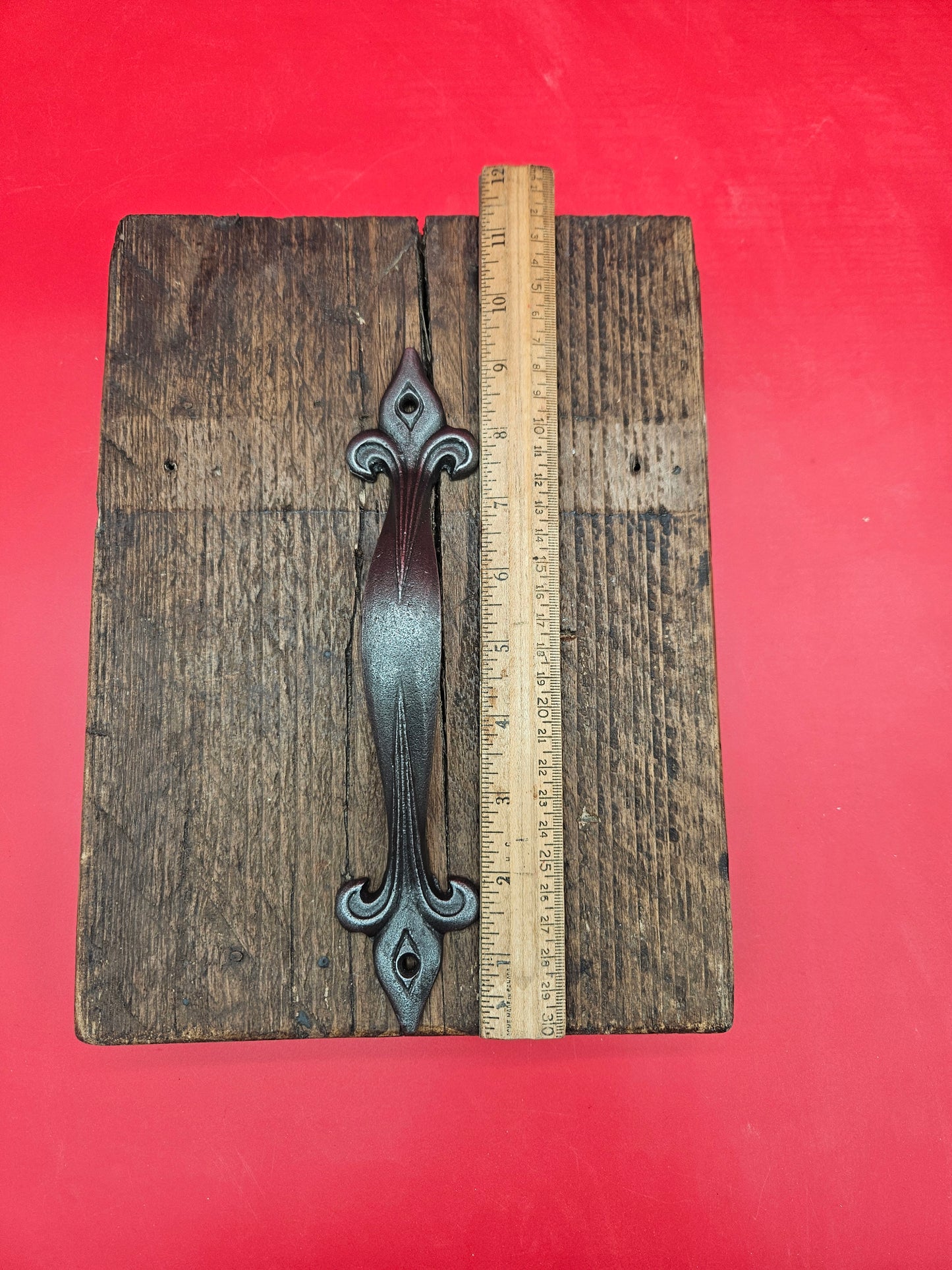 Door Pull Handle - The Fleur De Lys 9"
