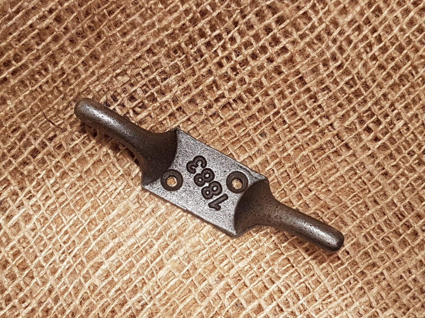 Double Cleat Hook - Vintage '1883' - Spearhead Collection - Airers and Pullies - Cleat Hook, Double Hooks, Hardware, Hooks, Pulley Wheels