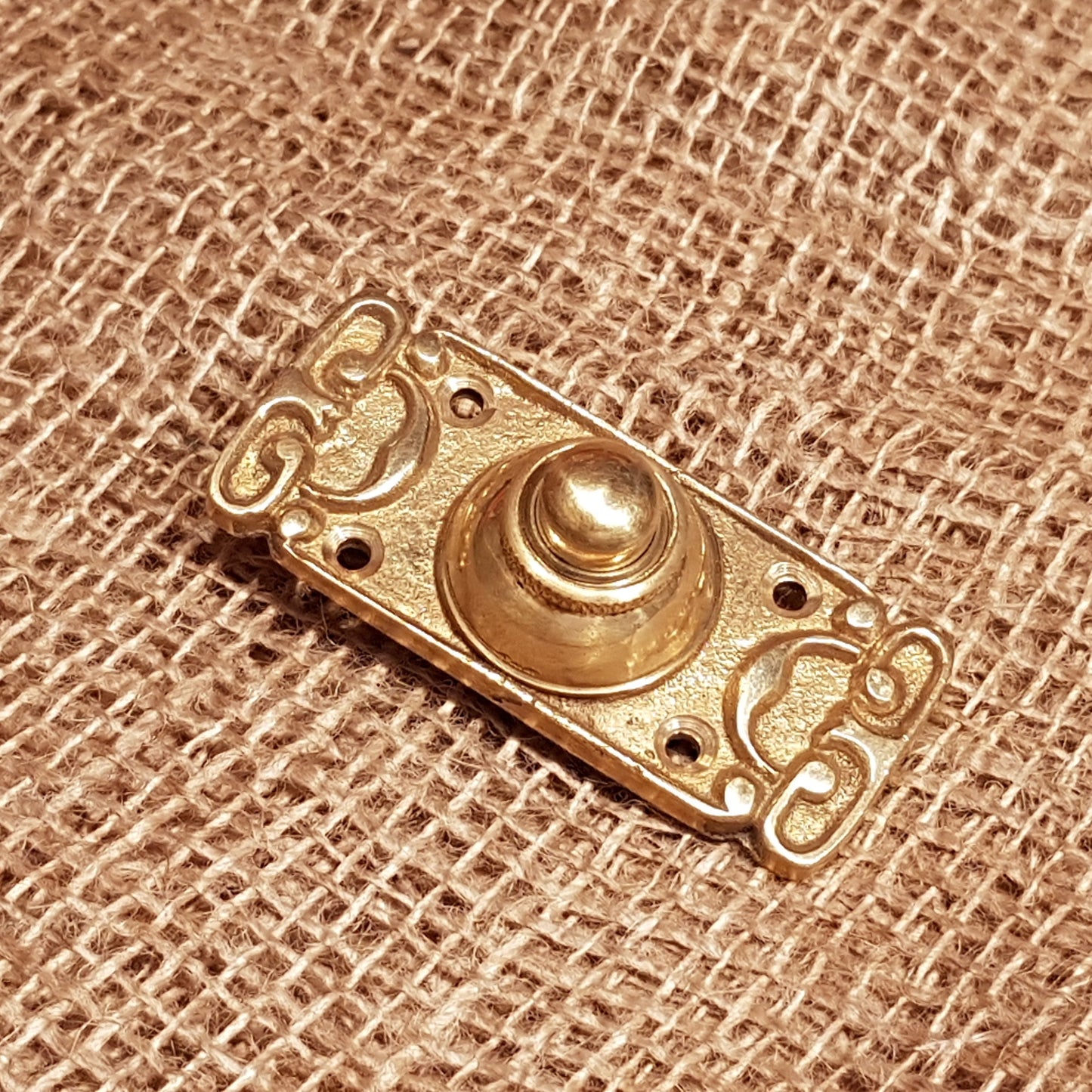 Door Bell Push - Kenrick - Brass