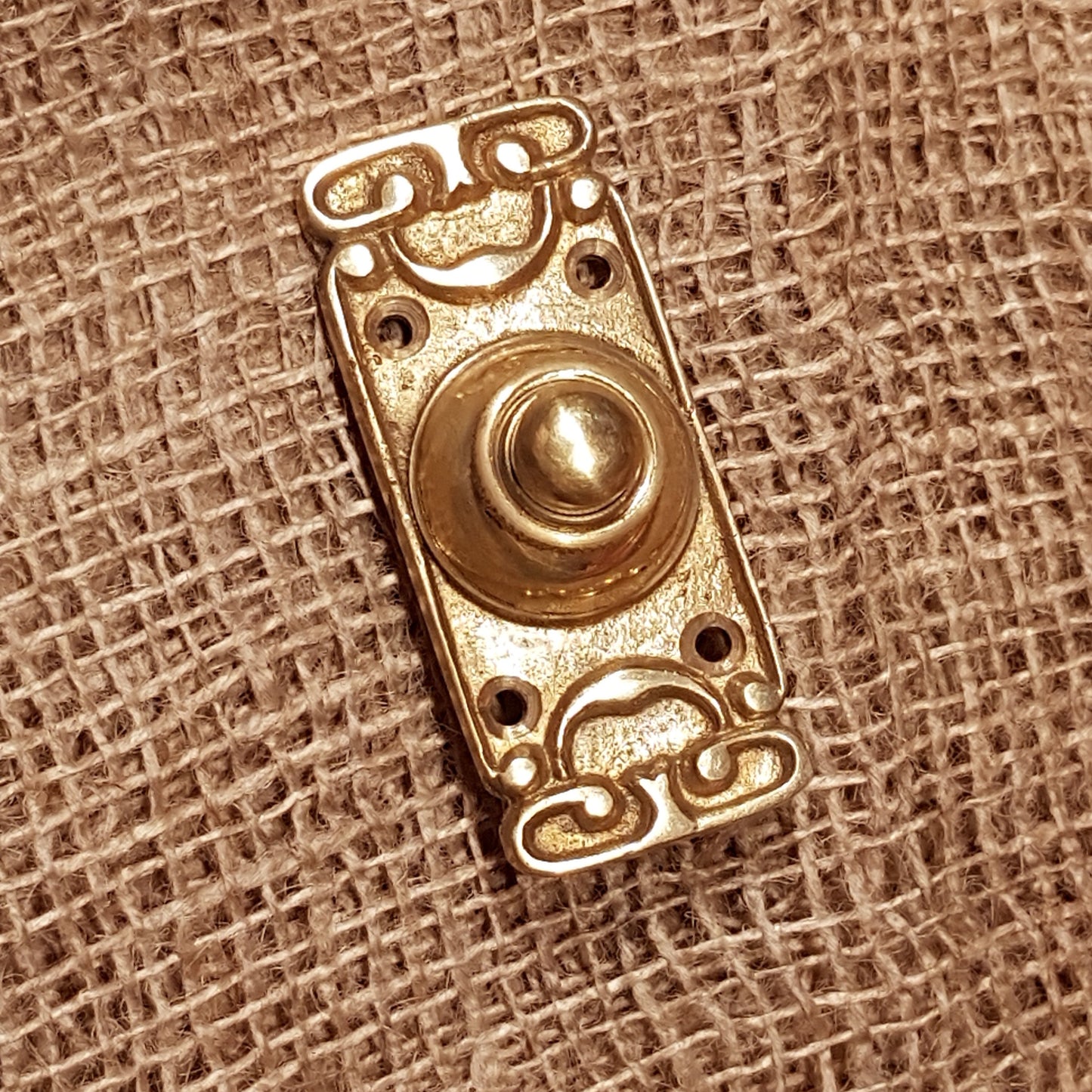 Door Bell Push - Kenrick - Brass