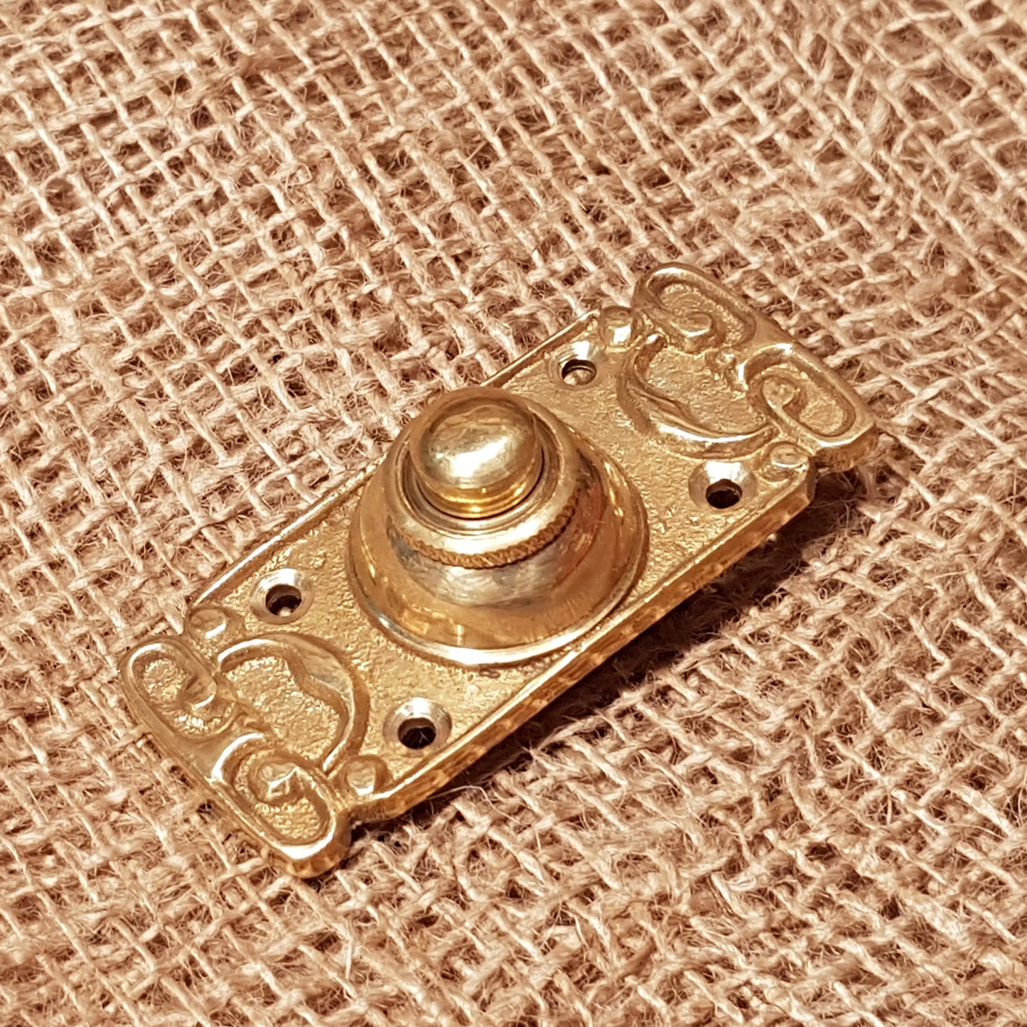 Door Bell Push - Kenrick - Brass