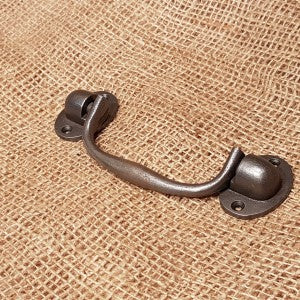 Oval plate  2 hole fix Lifting Handle - Spearhead Collection - Drop & Lifting Handles - Drop Handles, Handles, Hardware, Lifting Handles