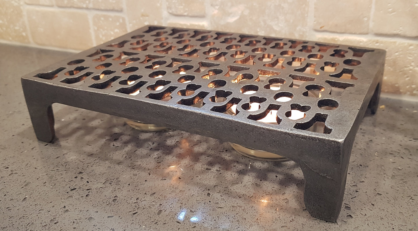 Trivet Pot Stand / Air Vent Grille - 6" x 9" - Spearhead Collection - Grilles, Trivets & Vents - Home Decor, Kitchen Decor, Pot Stand, Trivet, Vents