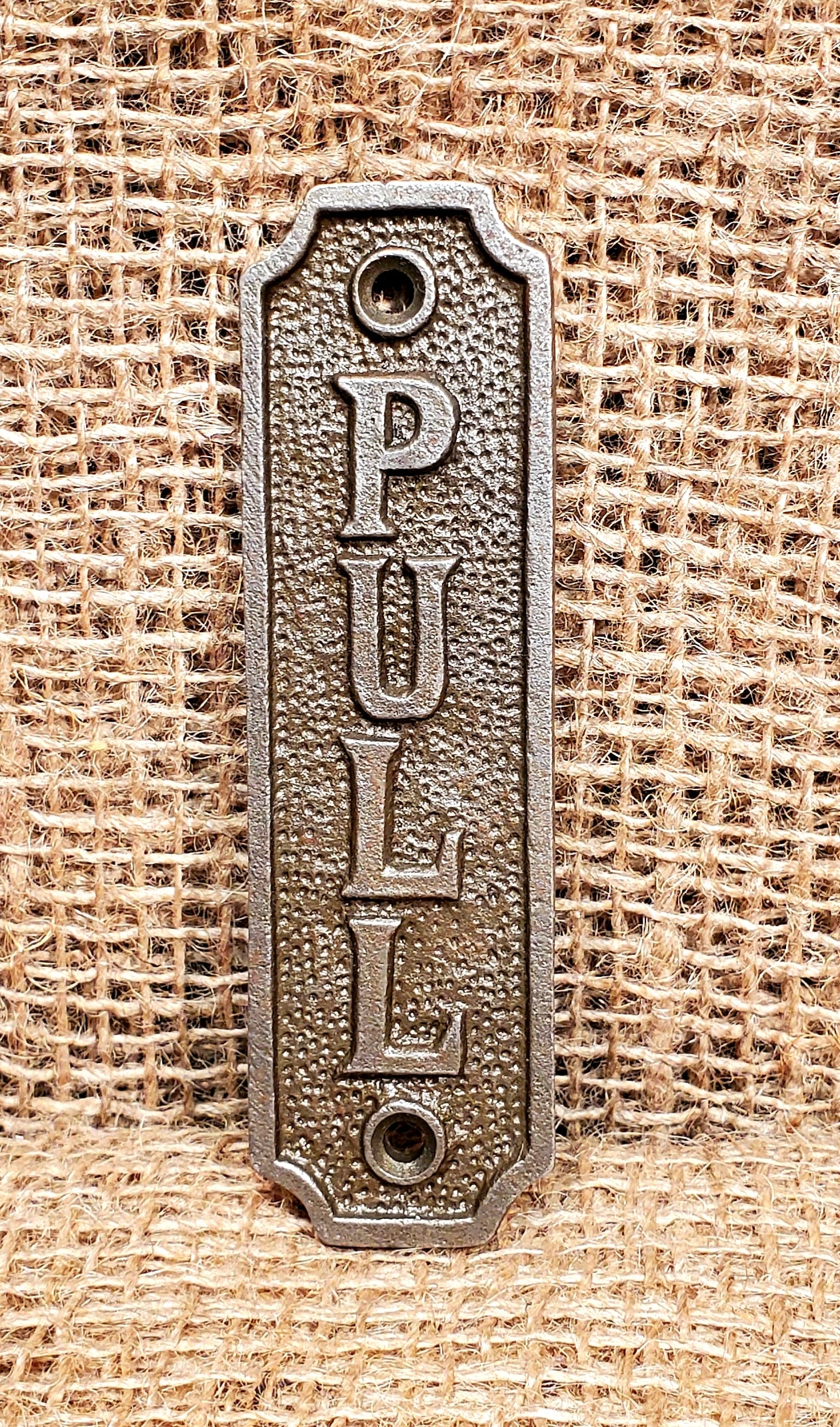 PULL Plaque (Push n Pull) - Spearhead Collection - Plaques and Signs - Home Decor, Office Decor, Plaques and Signs
