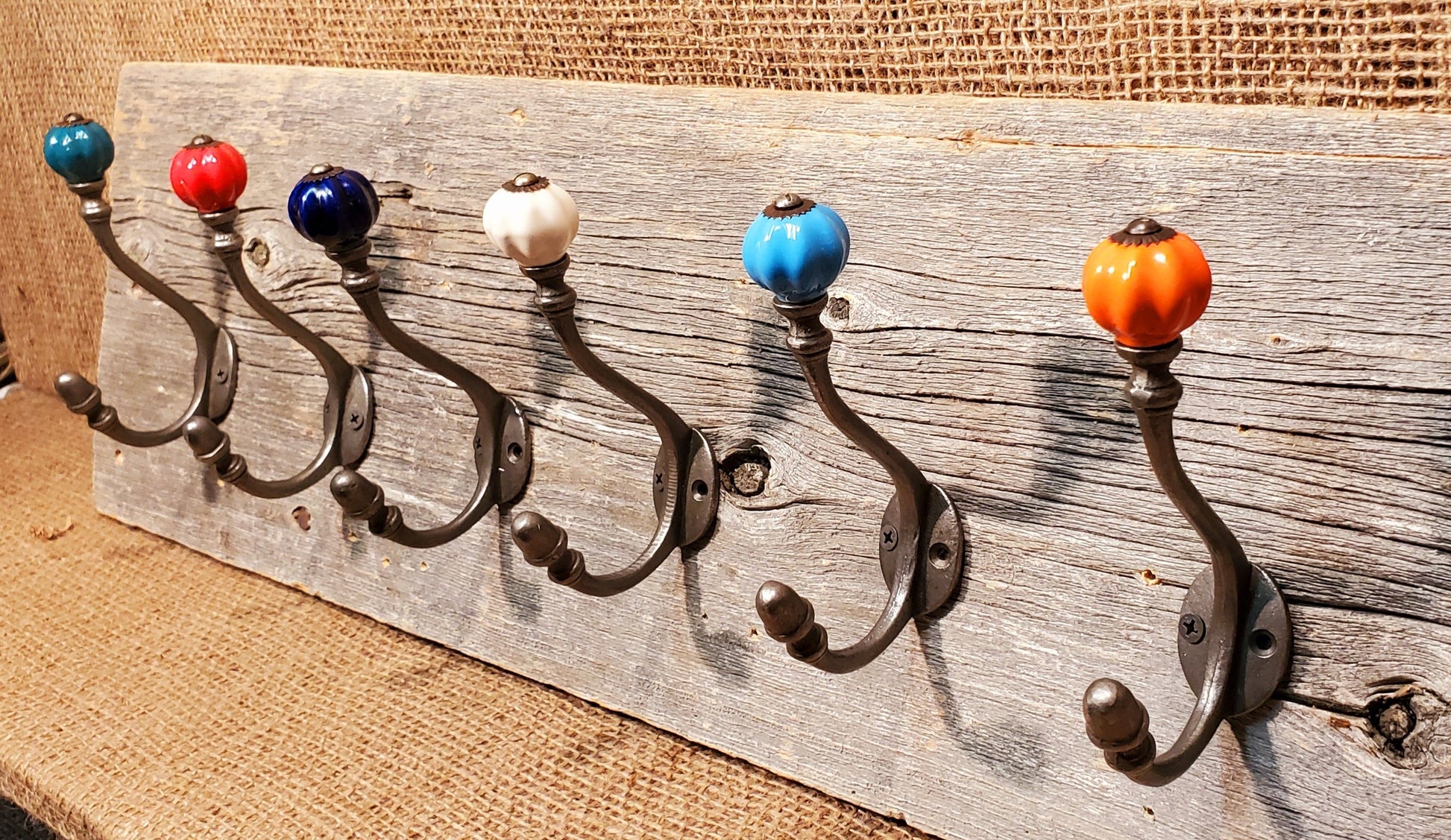 Albany Acorn - Hat & Coat Hook - Dark Blue - Spearhead Collection - Hat and Coat Hooks - Coat Hooks, Hat &amp; Coat Hook, Hat and Coat Hooks, Hooks