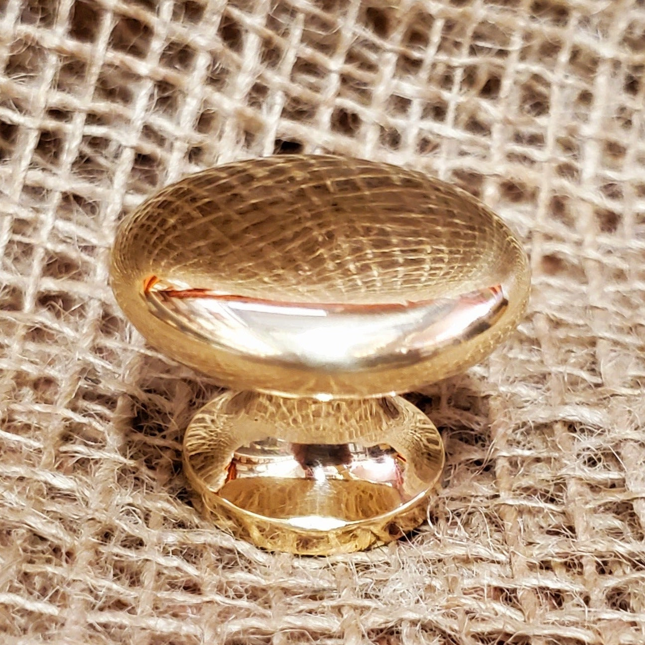 Plain Shaker Round Drawer Knob - Brass - Spearhead Collection - Drawer Knobs - Brass, Drawer Knobs, Hardware, Millwork Hardware