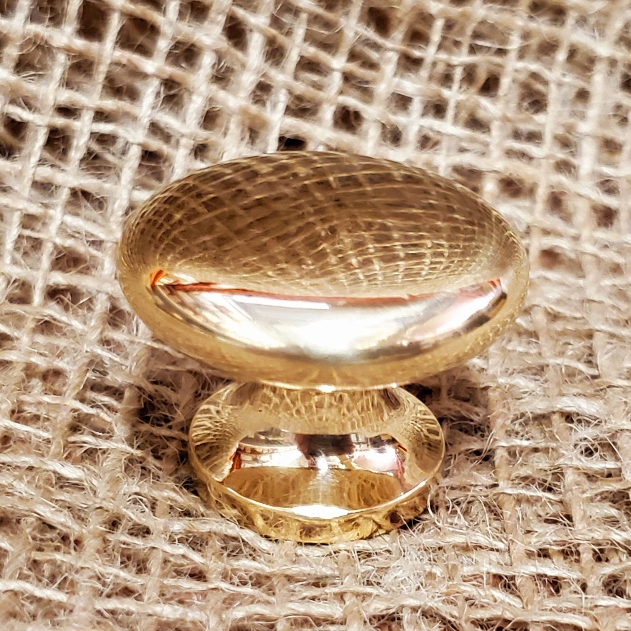 Plain Shaker Round Drawer Knob - Brass - Spearhead Collection - Drawer Knobs - Brass, Drawer Knobs, Hardware, Millwork Hardware
