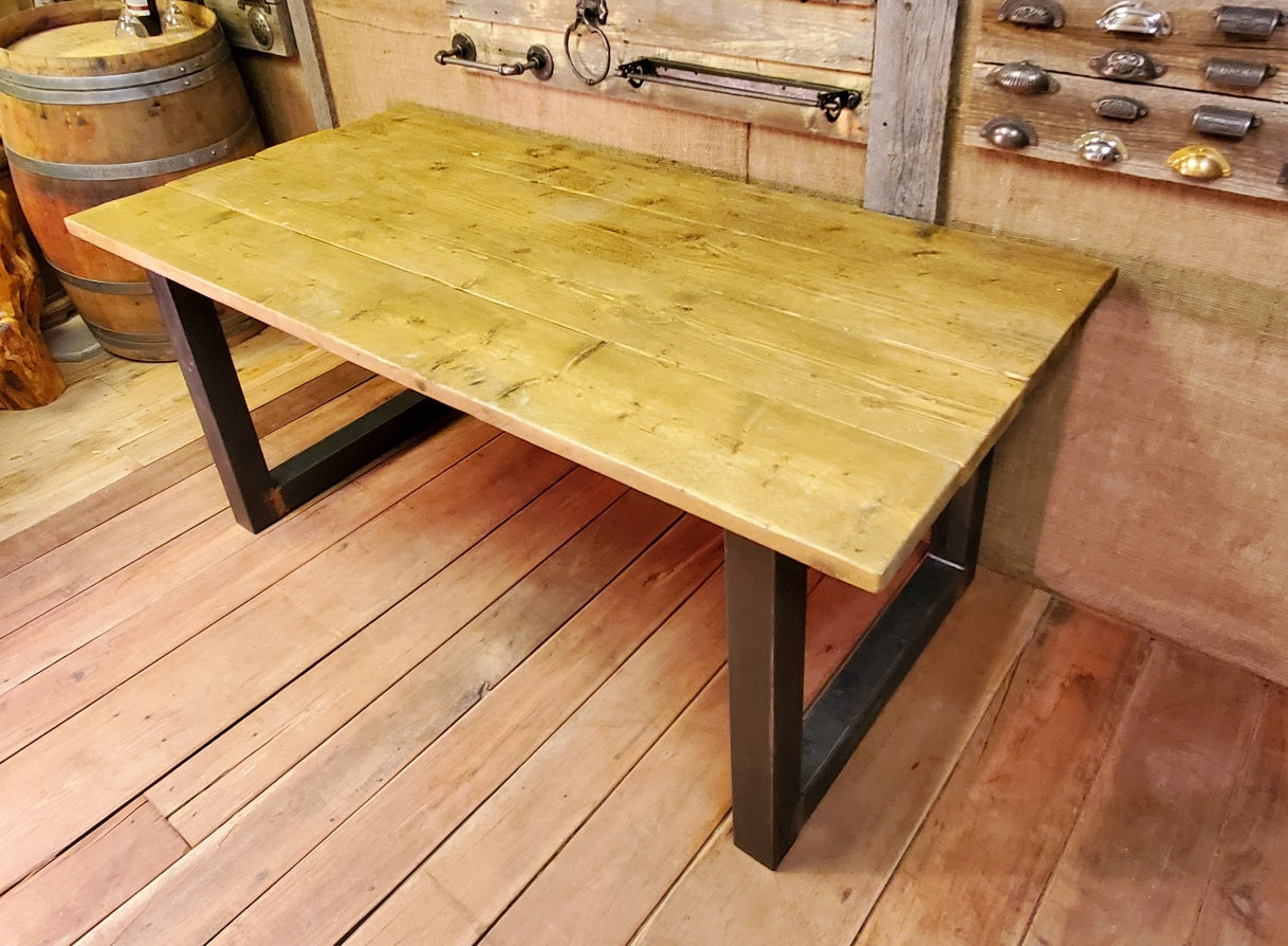 U-Shape Table Frames - (1 x Frame) - Spearhead Collection - Benches & Tables - Benches Stools & Tables, Home Decor, Interior Decor