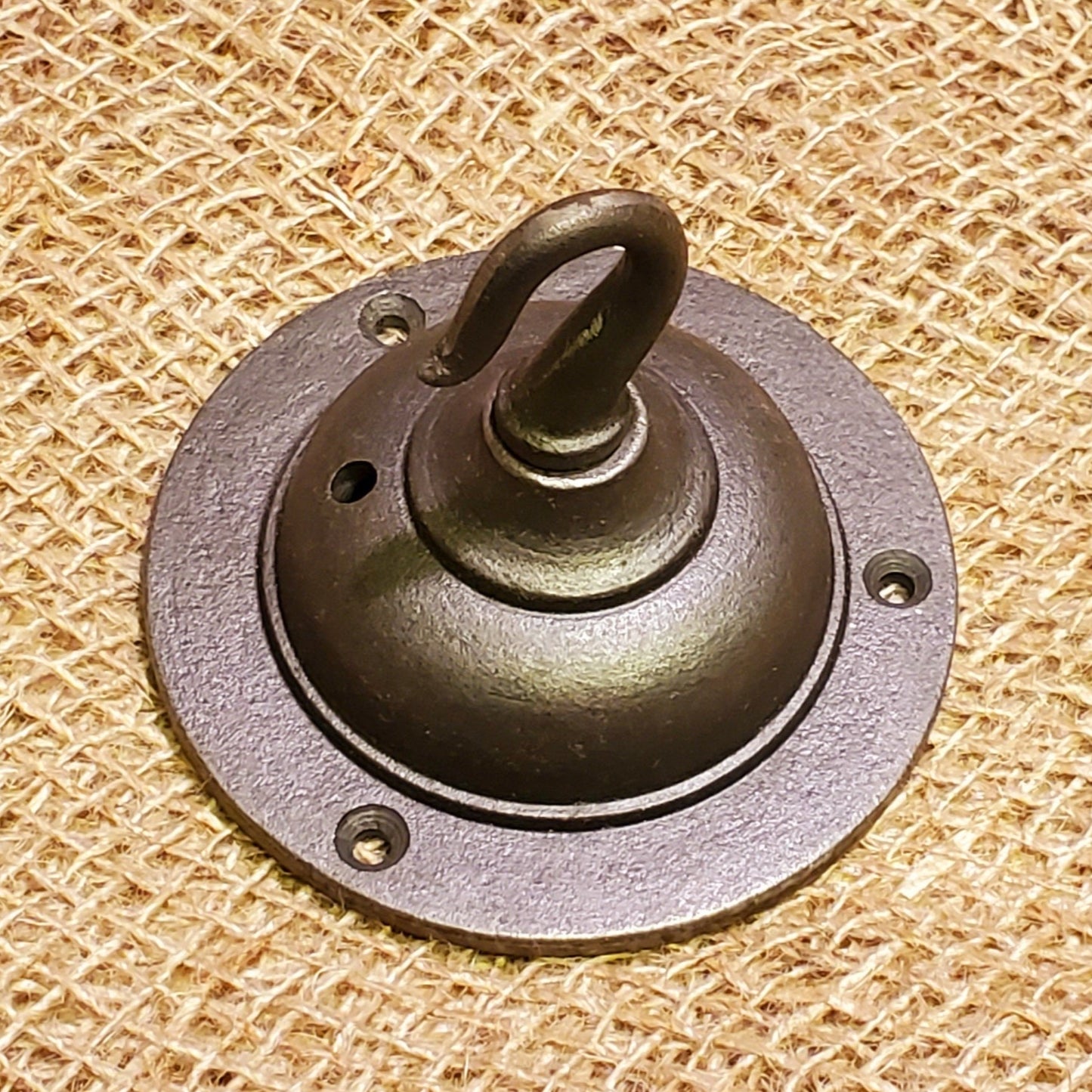 Ceiling Gland Rose Flange Hook - Spearhead Collection - Lighting - Barn Restoration, Country Farmhouse, D.I.Y. - Do It Yourself Projects, Home Decor, Hooks, Single Hooks