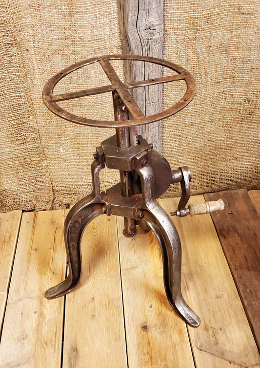 The Abercrombie - Crank Handle Stool only (No Top)