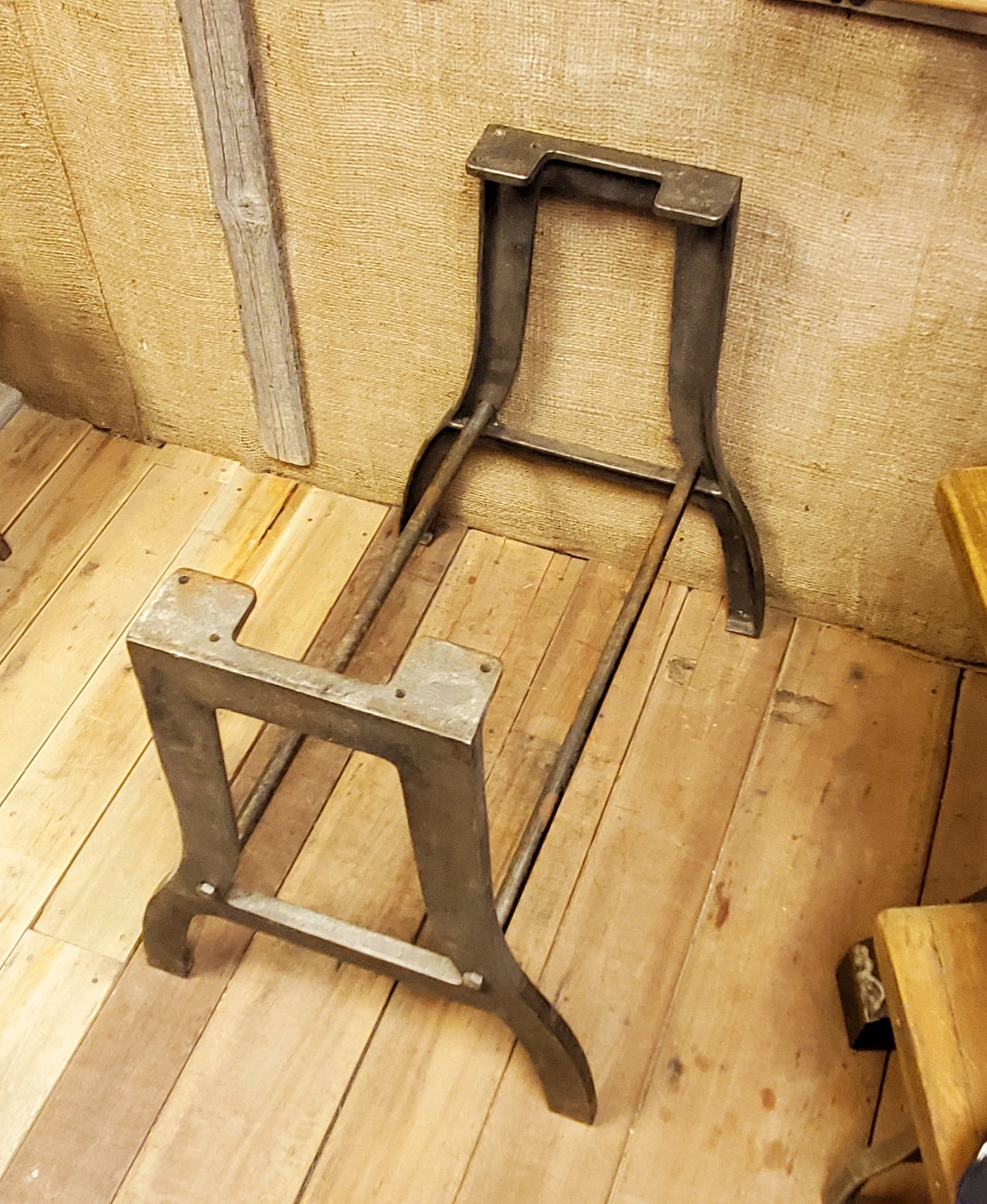 Abbot - Antique Iron Table Base - (No Top) 3 sizes