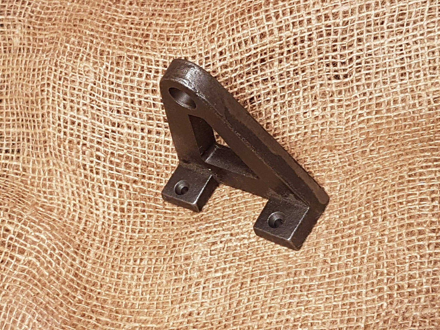 A-shape Wheel Axle Bracket 4" Antique Iron - Spearhead Collection - - Axles, D.I.Y. - Do It Yourself Projects, Hardware, Heavy Duty, Industrial hardware, Misc. Brackets & Fittings, Supports
