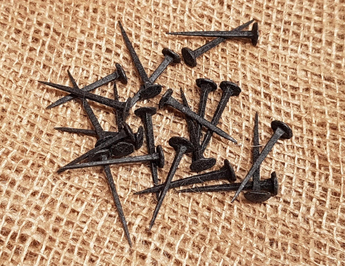Hand Forged Nails - Black (25 pack) 1"- 1.5"- 2"
