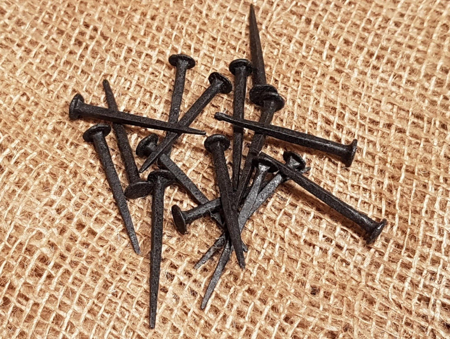 Hand Forged Nails - Black (25 pack) 1"- 1.5"- 2"