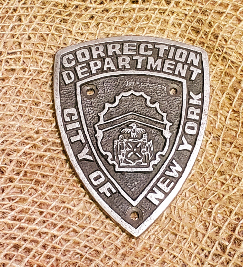 New York City - Corrections Dep't Plaque - Spearhead Collection - Plaques and Signs - New York City