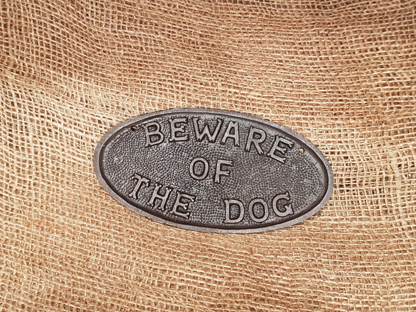 Beware of the Dog - Spearhead Collection - Plaques and Signs - Exterior Decor, Gift Ideas, Home Decor, Plaques and Signs