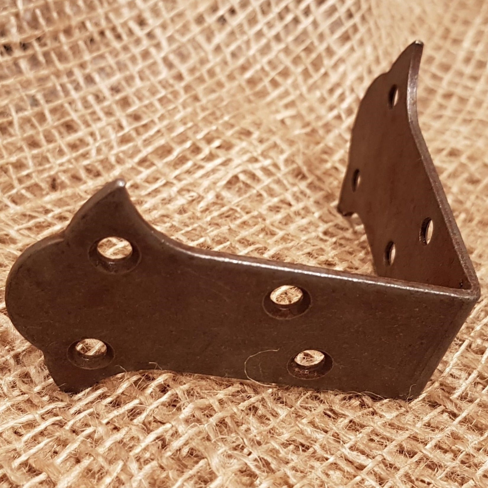 Butterfly Corner Strap Antique Iron