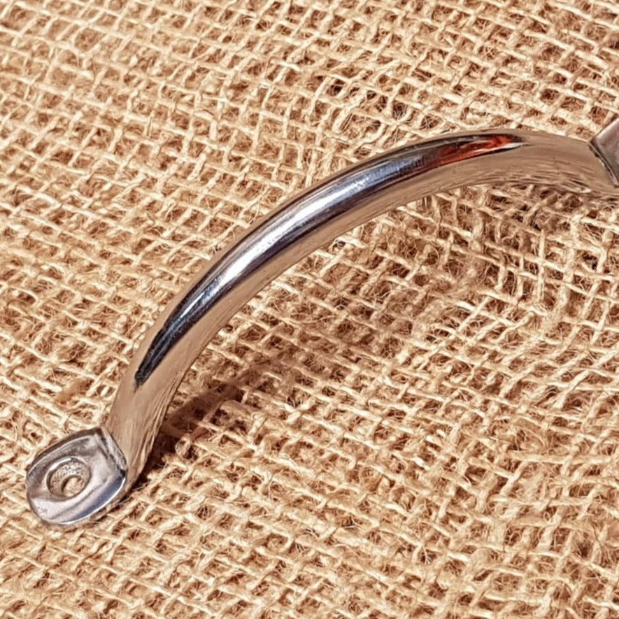 Penny End Bow Handle 5" Chrome