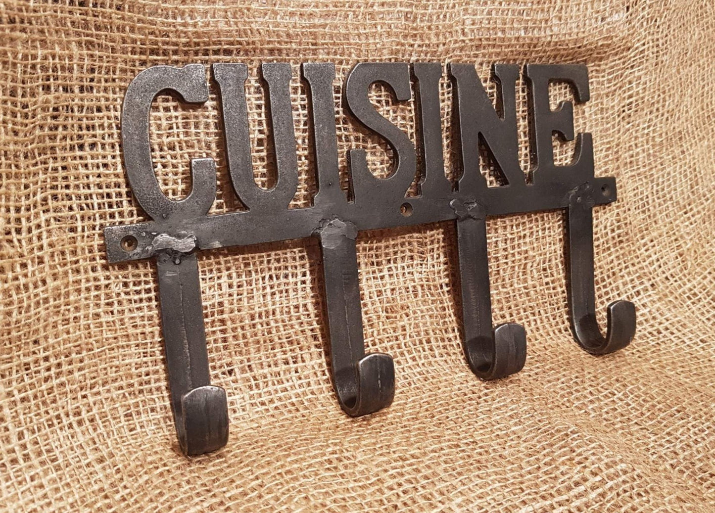 The Cuisine Hook Rail Fixture - Spearhead Collection - Rails & Rings - Gift Ideas, Home Decor, Kitchen Decor, Rails Rings & Eye Loops