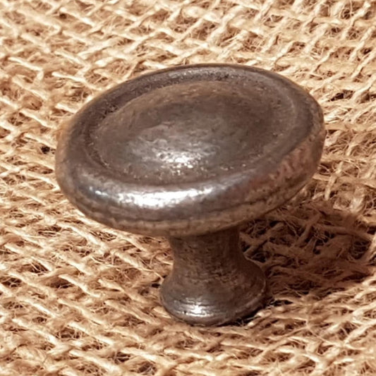 Round Domed Rim Drawer Knob