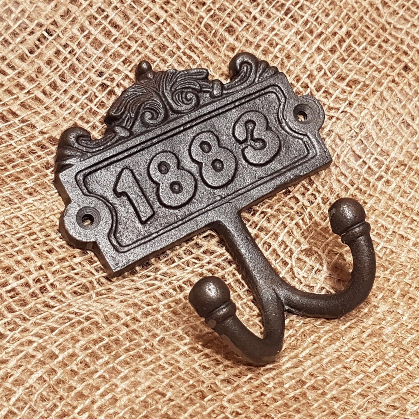 Double Robe '1883' Victorian Vintage Hook - Spearhead Collection - Double Robe Hooks - Double Hooks, Hardware, Hat and Coat Hooks, Hooks, Victorian