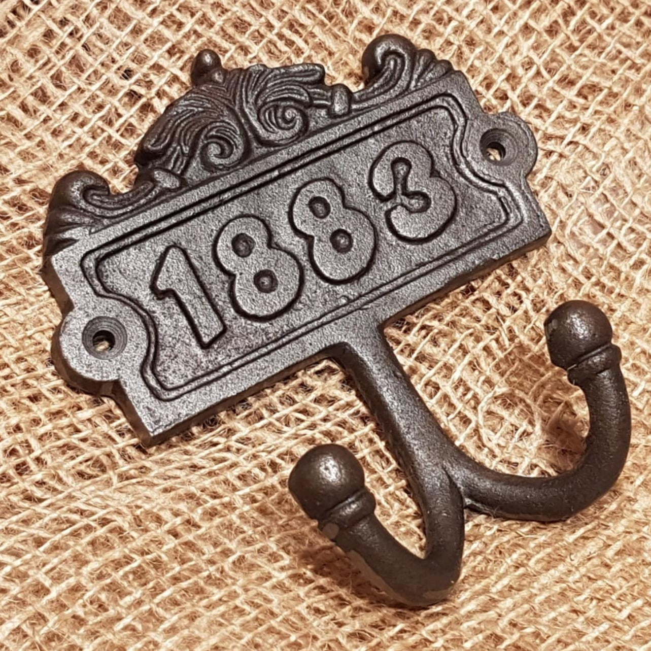 Double Robe '1883' Victorian Vintage Hook - Spearhead Collection - Double Robe Hooks - Double Hooks, Hardware, Hat and Coat Hooks, Hooks, Victorian