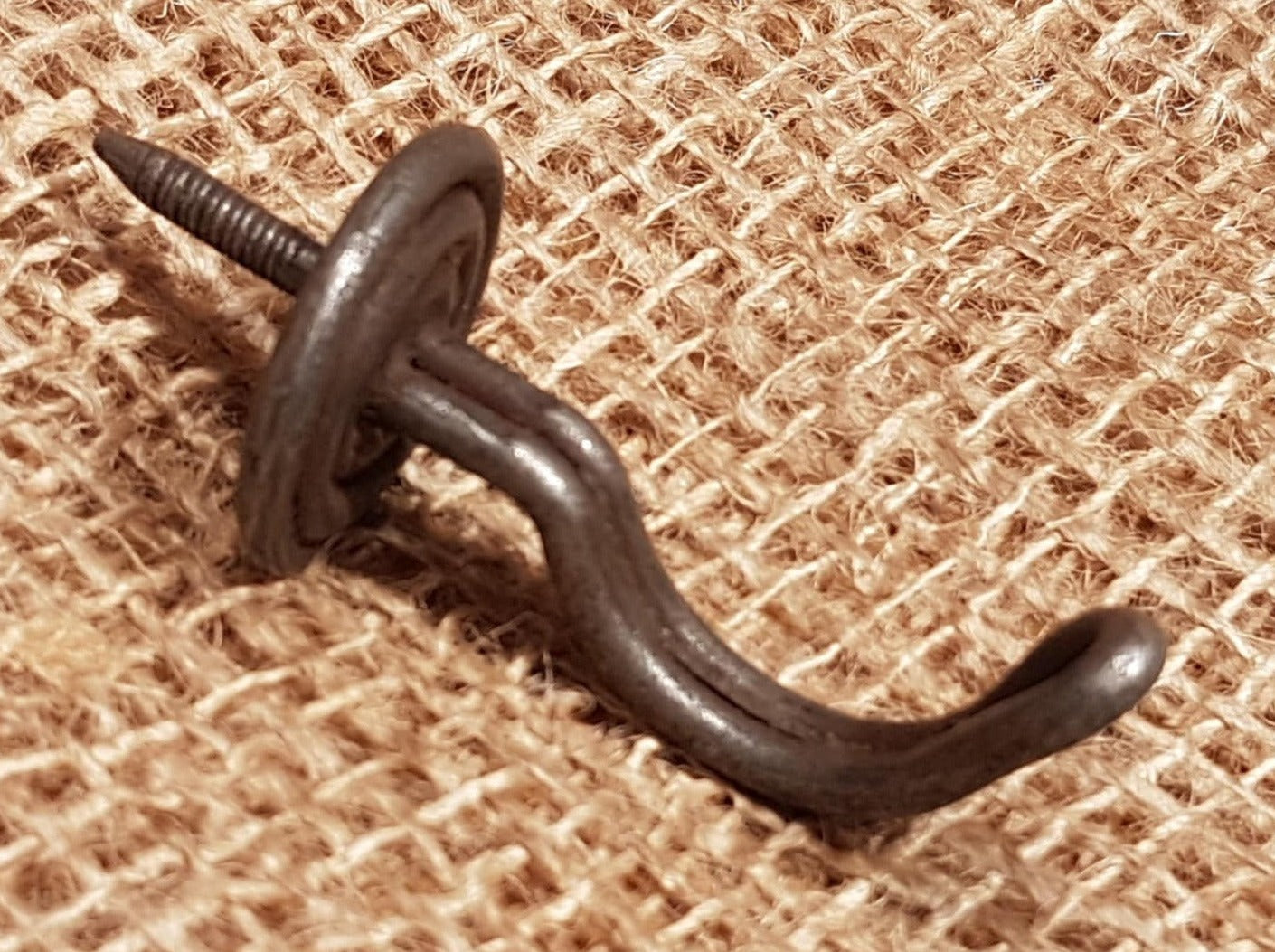 Screw-In Double Wire Hook - Spearhead Collection - Single Hooks - Hat and Coat Hooks, Hooks, Single Hooks