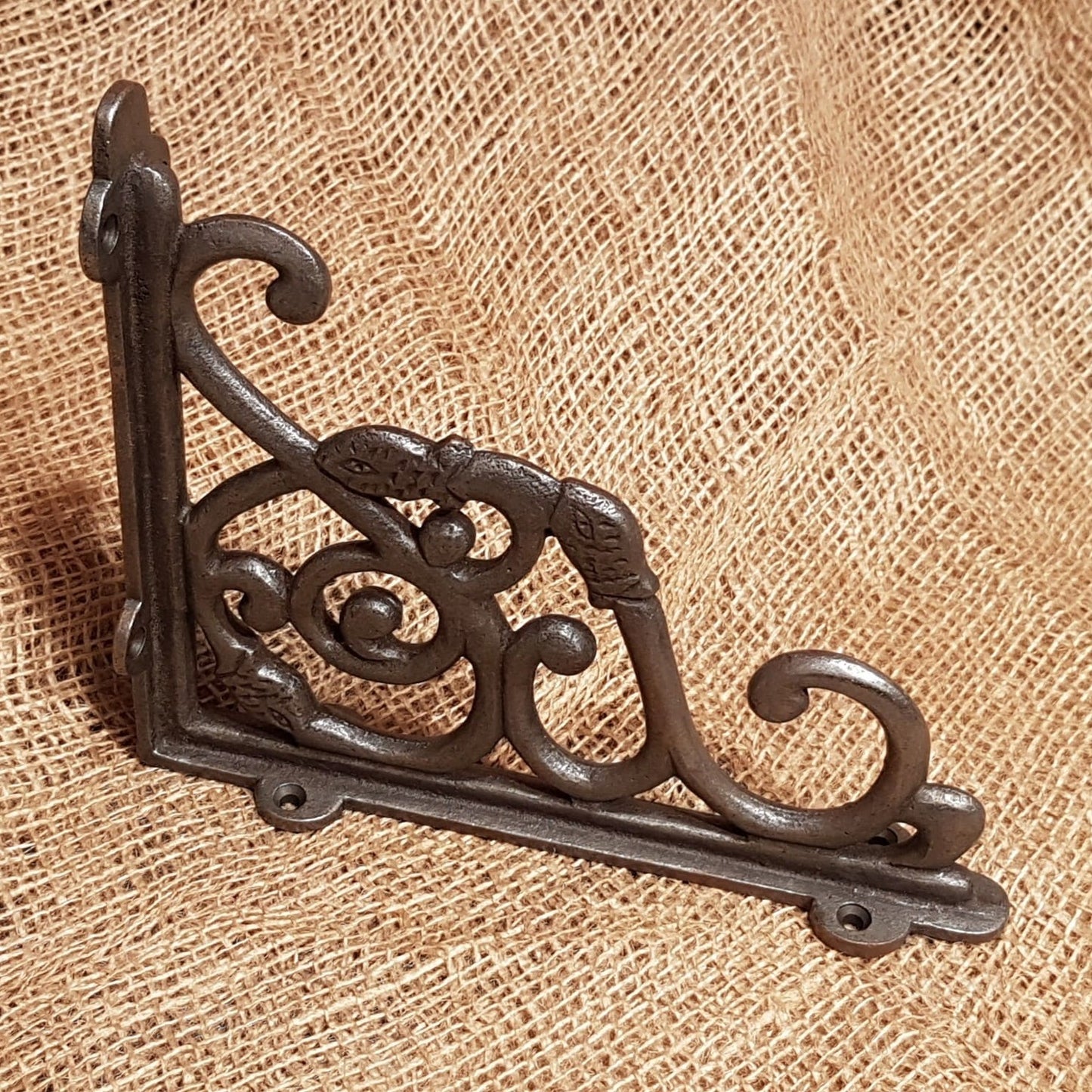 Dutch Bracket 9" x 10 - Spearhead Collection - Shelf Support Brackets - Country Farmhouse, Support Brackets