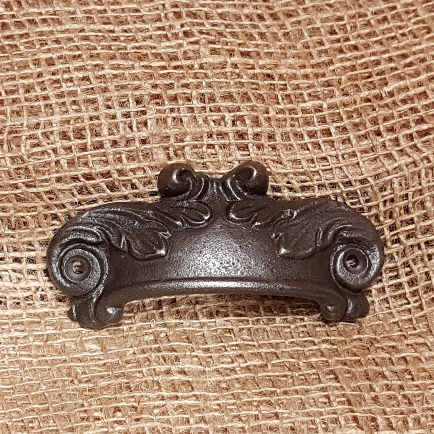 Fancy Kenrick Design Cup Pull Handle - Spearhead Collection - Cup Pull Handles - Drawer Hardware, Hardware, Pull Handles