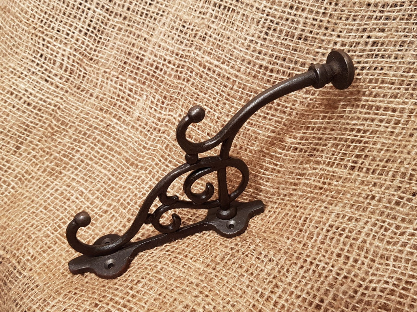 Fancy Stave Hat & Coat Hook - Spearhead Collection - Hat and Coat Hooks - Hat and Coat Hooks, Hooks, Victorian