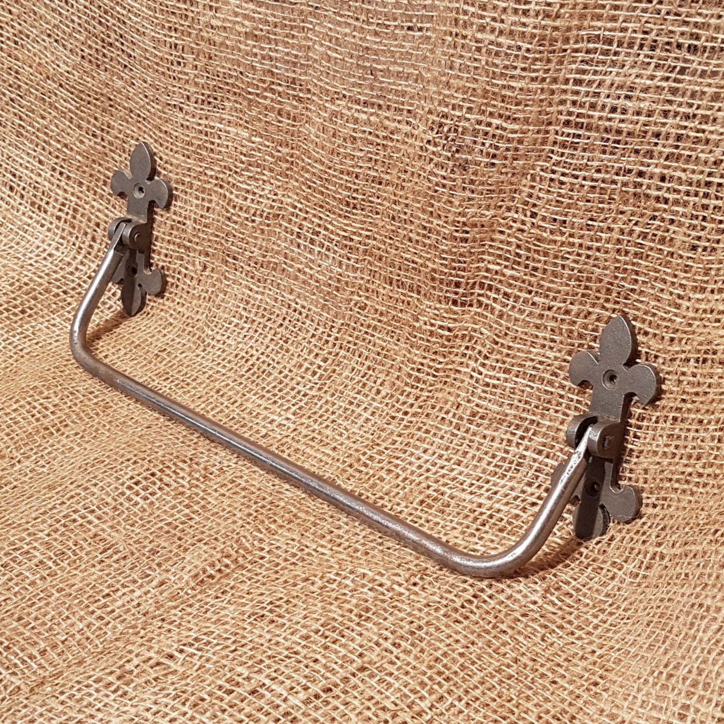 Fleur-De-Lys Towel Rail - Spearhead Collection - Rails & Rings - Bathroom Decor, Home Decor, Rails Rings & Eye Loops, Towel Holders
