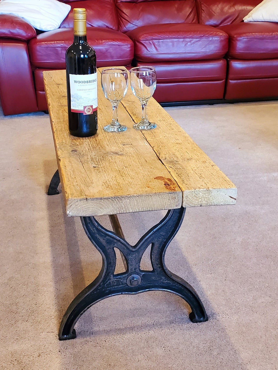 Hardwick - Antique Iron Coffee Table / Bench kit (No Top) - Spearhead Collection - Benches & Tables - Benches Stools & Tables