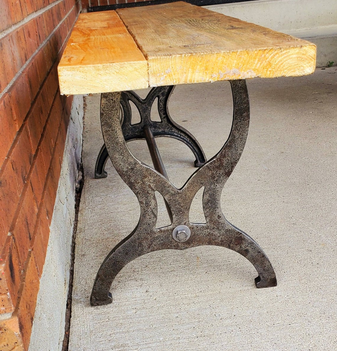 Hardwick - Antique Iron Coffee Table / Bench kit (No Top) - Spearhead Collection - Benches & Tables - Benches Stools & Tables