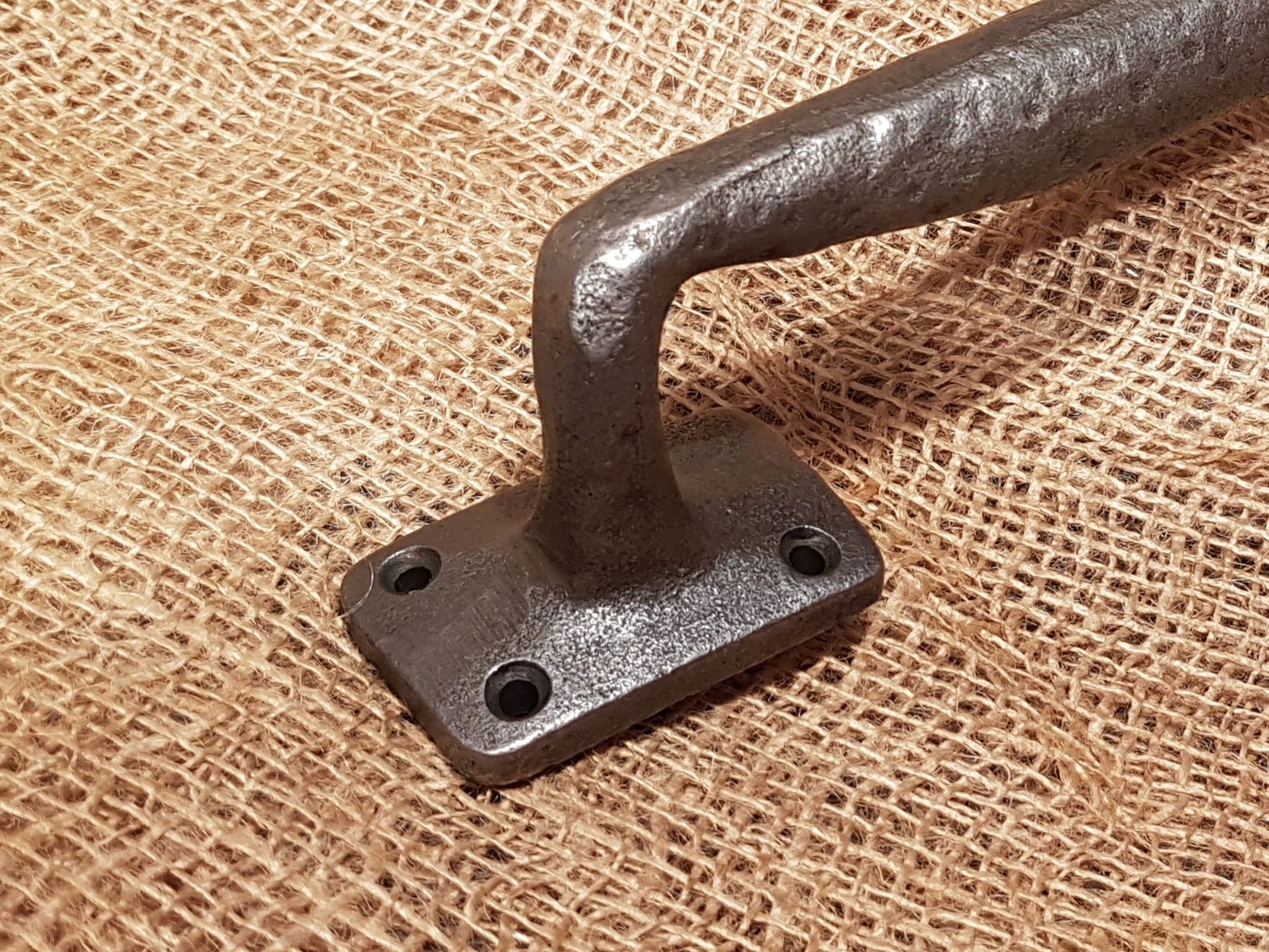 Door Handle - Heavy-Duty Barn Door - Antique Iron 10" - Spearhead Collection - Barn Door Handles - Barn Door Handles, Barn Restoration, Door Hardware, Entryway Hardware, Hardware, Heavy Duty