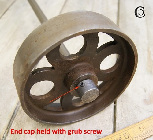 Industrial Wheel Axle Kit - 36" - Spearhead Collection - - Axles, Hardware, Industrial hardware, Kits, Wheel Axles