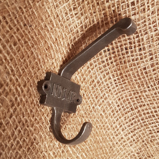 N.Y.M.R. Railway Hat & Coat Hook - Spearhead Collection - Hat and Coat Hooks - Hardware, Hat and Coat Hooks, Hooks, Railway, Victorian