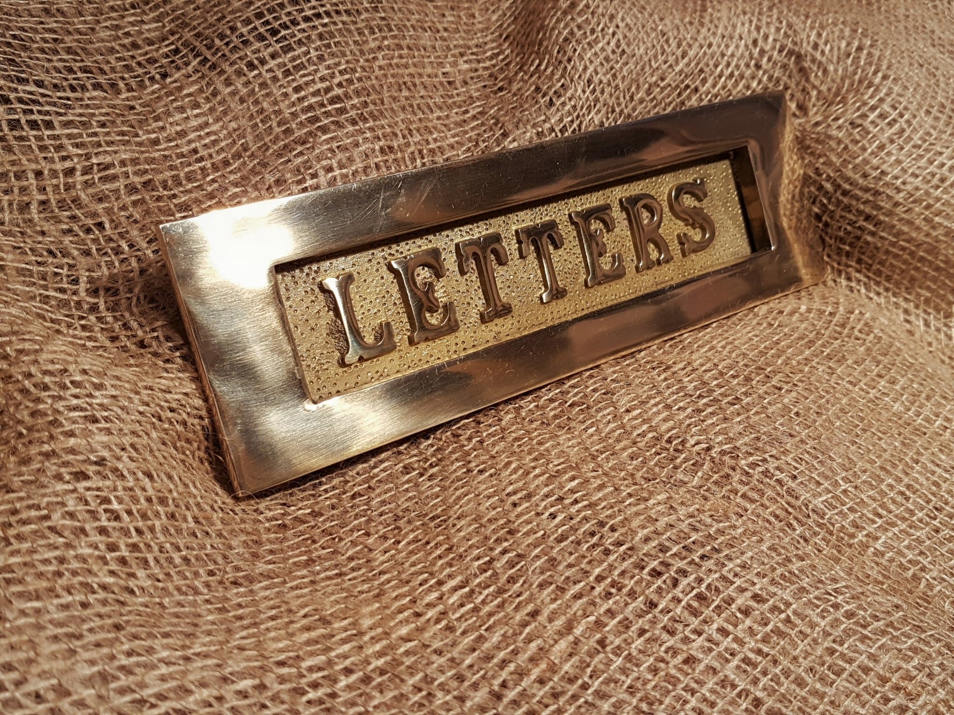 Letter Box Plate - Brass - Spearhead Collection - Door & Gate Entryway Hardware - Brass, Country Farmhouse, Door and Entry Way Accessories, Hardware, Home Decor, Outdoor Decor, Victorian