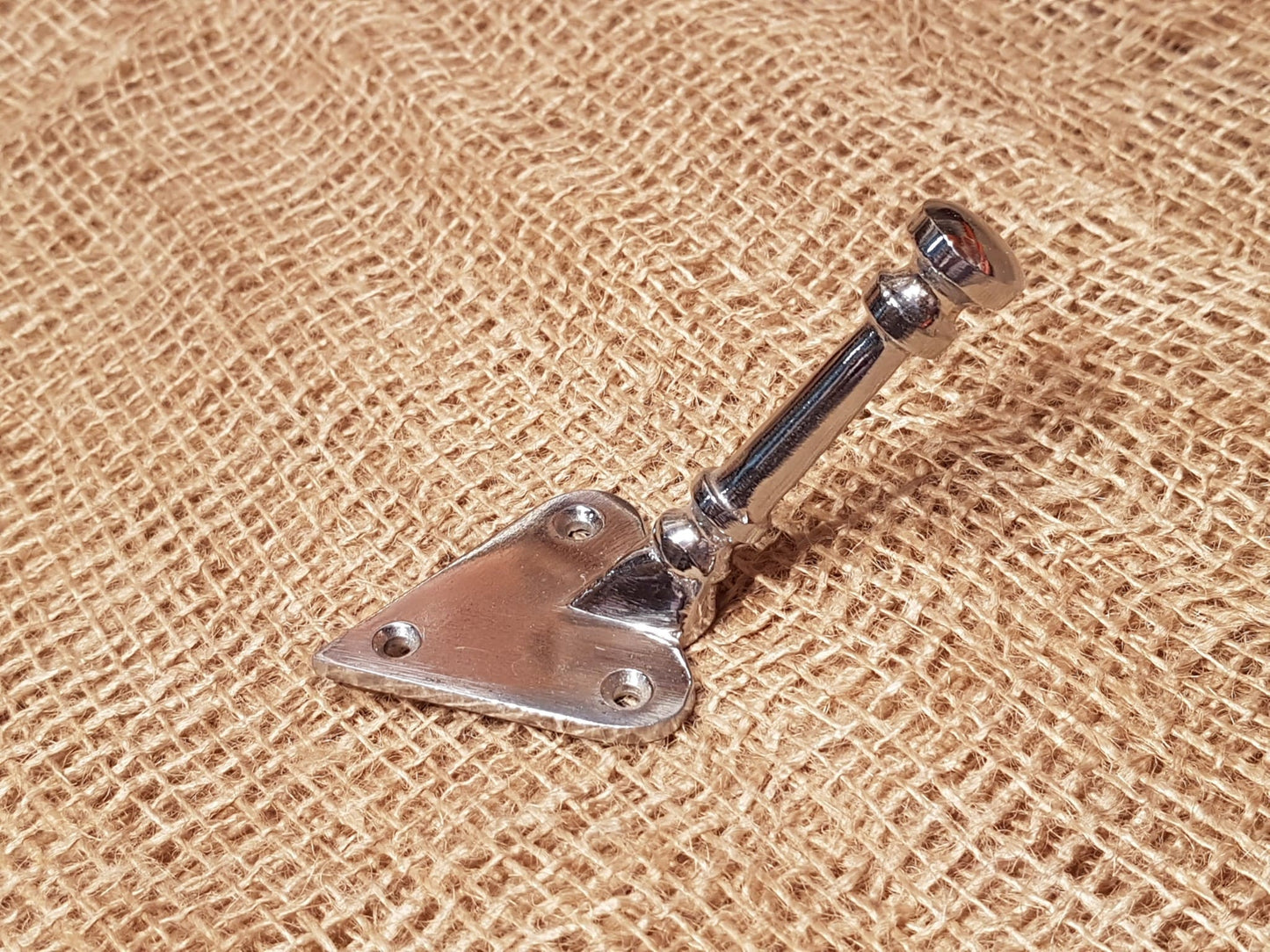 Polished Chrome Tri-Hook - Spearhead Collection - Single Hooks - Single Hooks