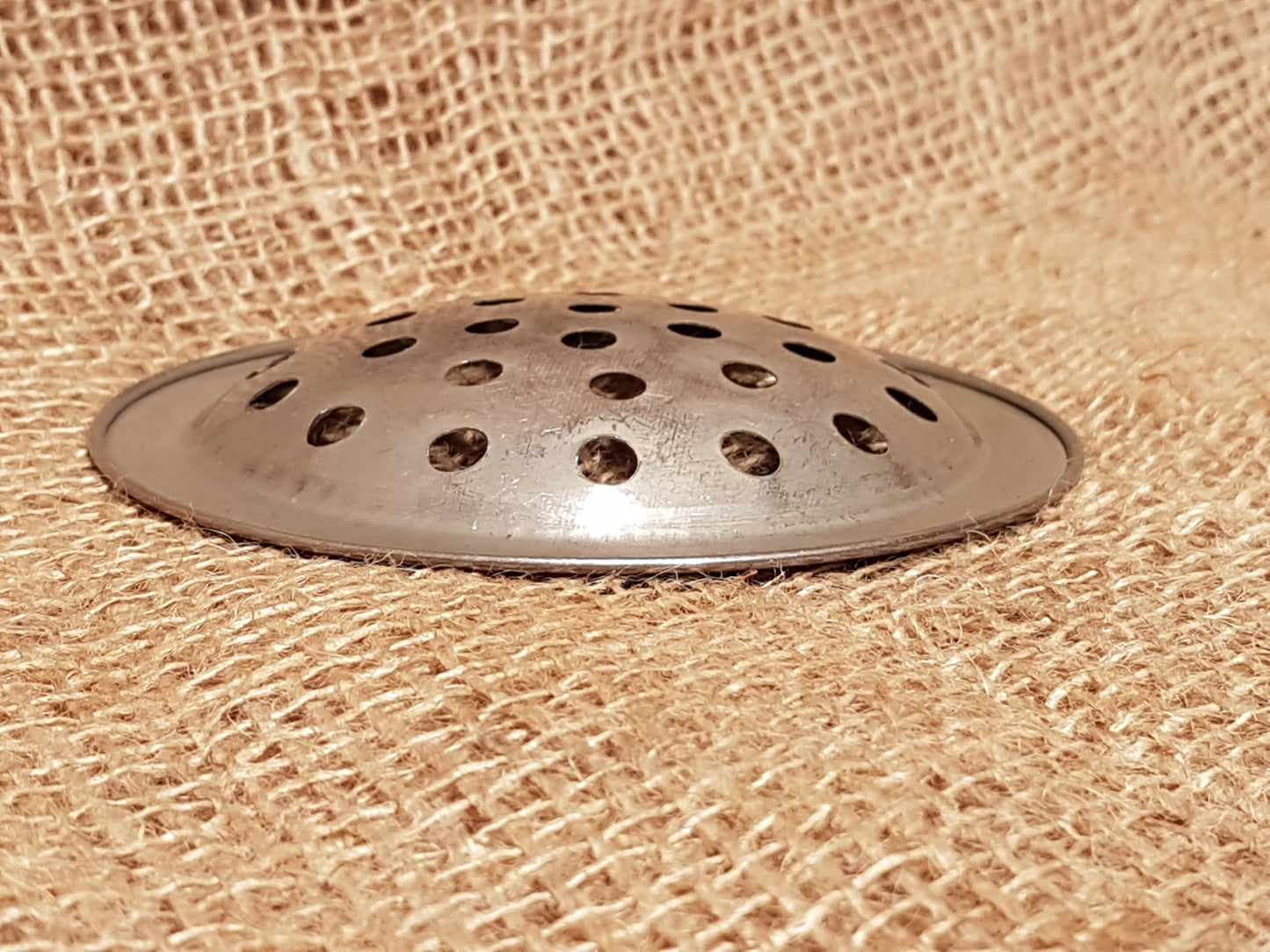 Round Vintage Cupboard Vent - 4 1/2" - Spearhead Collection - Grilles, Trivets & Vents - Barn Restoration, Vents