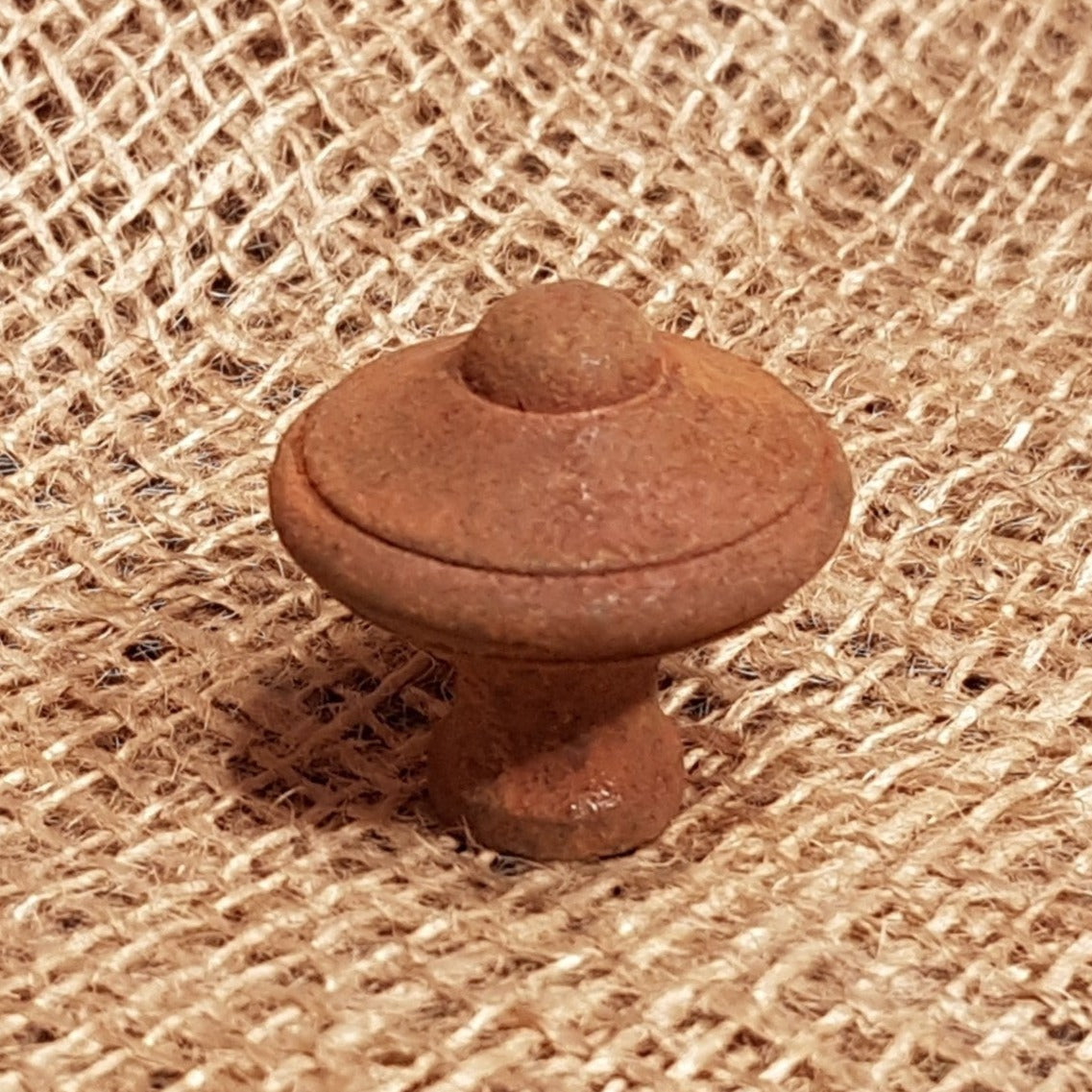 Round Raised Rusted Drawer Knob - Rusted Finish - Spearhead Collection - Drawer Knobs - Drawer Knobs, Hardware, Millwork Hardware, Rusted Finish