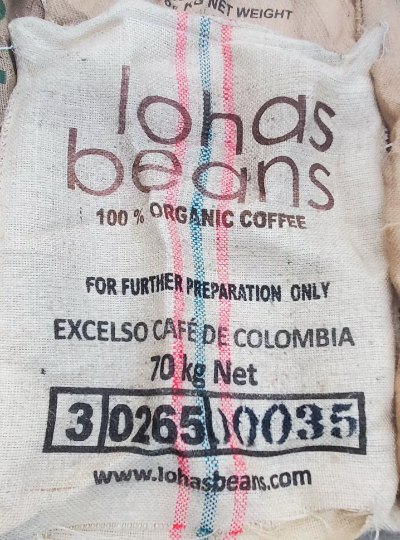 Coffee Bean Sacks - Reclaimed Burlap/Hessian