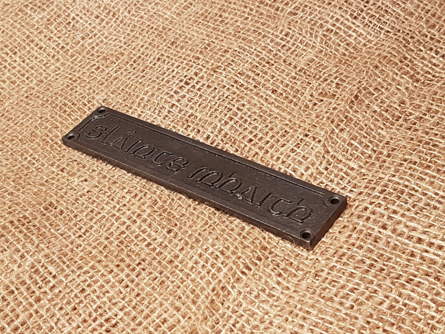 Slainte Mhaith - 'Gaelic - Good Health' - Spearhead Collection - Plaques and Signs - Home Decor, Plaques and Signs