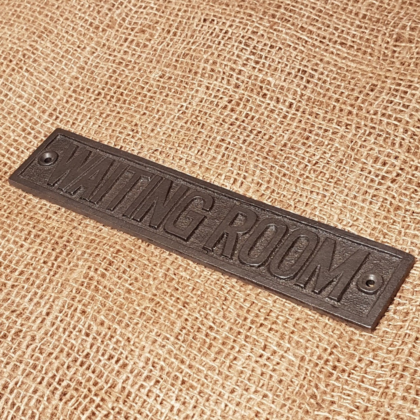 Waiting Room - Spearhead Collection - Plaques and Signs - Home Decor, Office Decor, Plaques and Signs