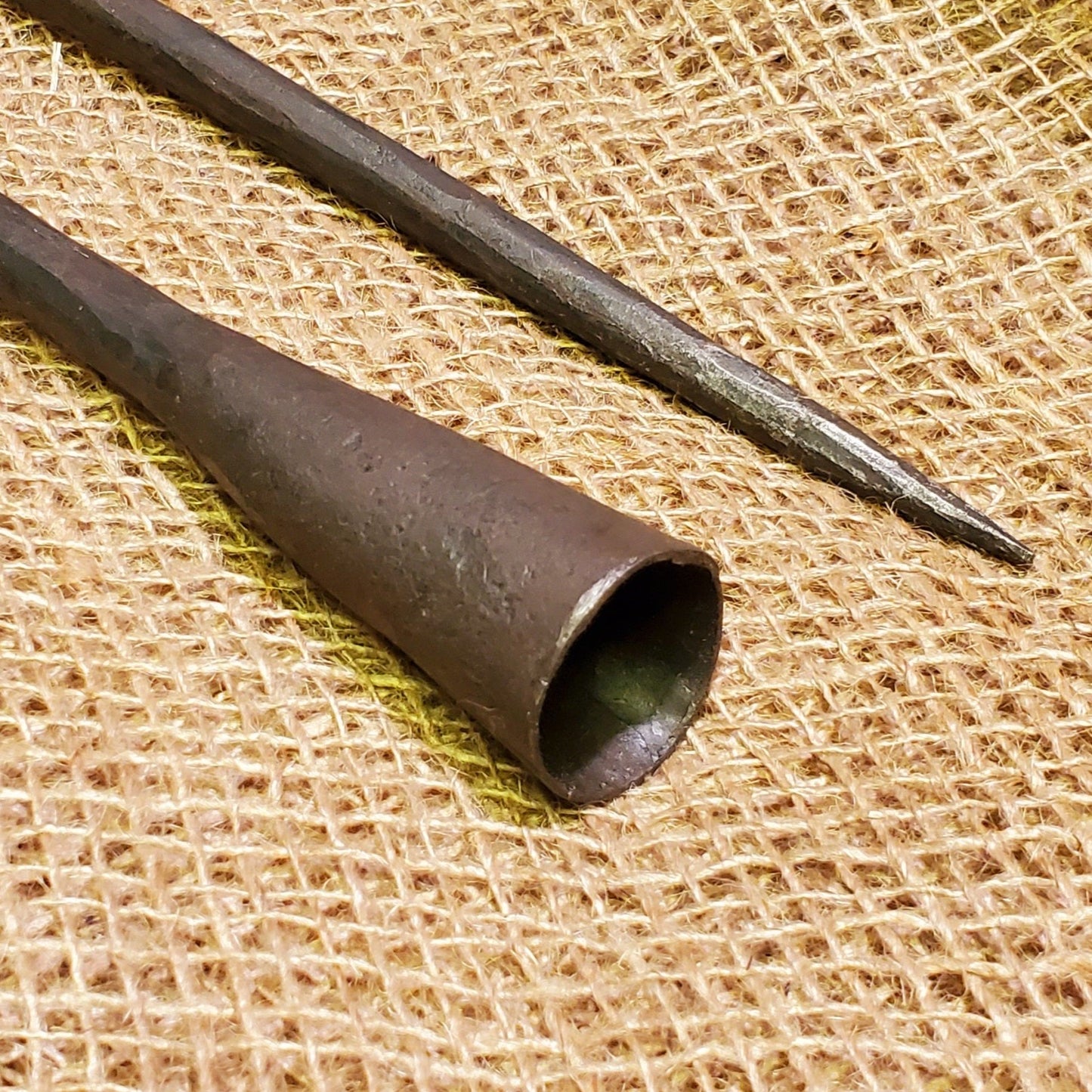 Candle Holder Spike - Hand Forged 12"