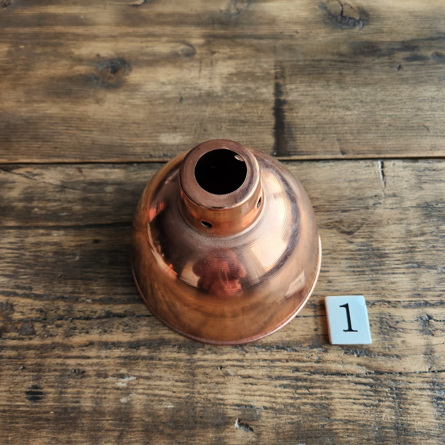 Pendant Lamp Shade 6" - Polished Copper