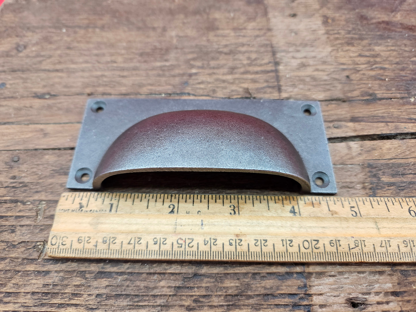 Square Cupped Cup Pull Handle - 2 Sizes