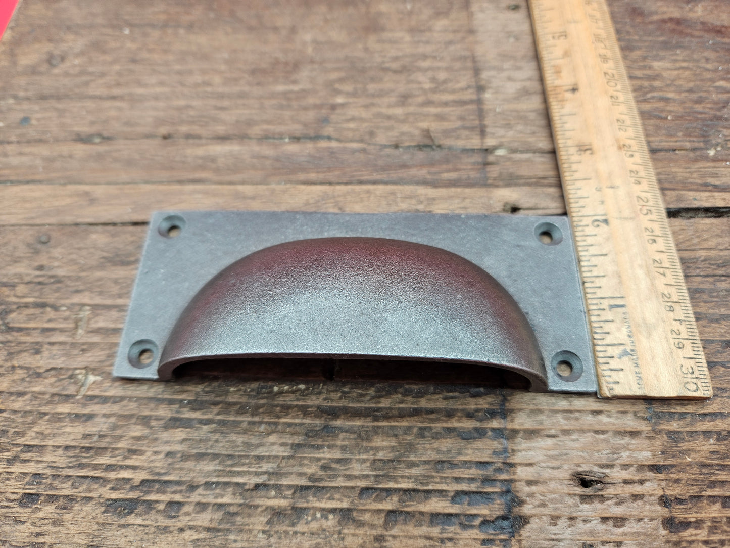 Square Cupped Cup Pull Handle - 2 Sizes