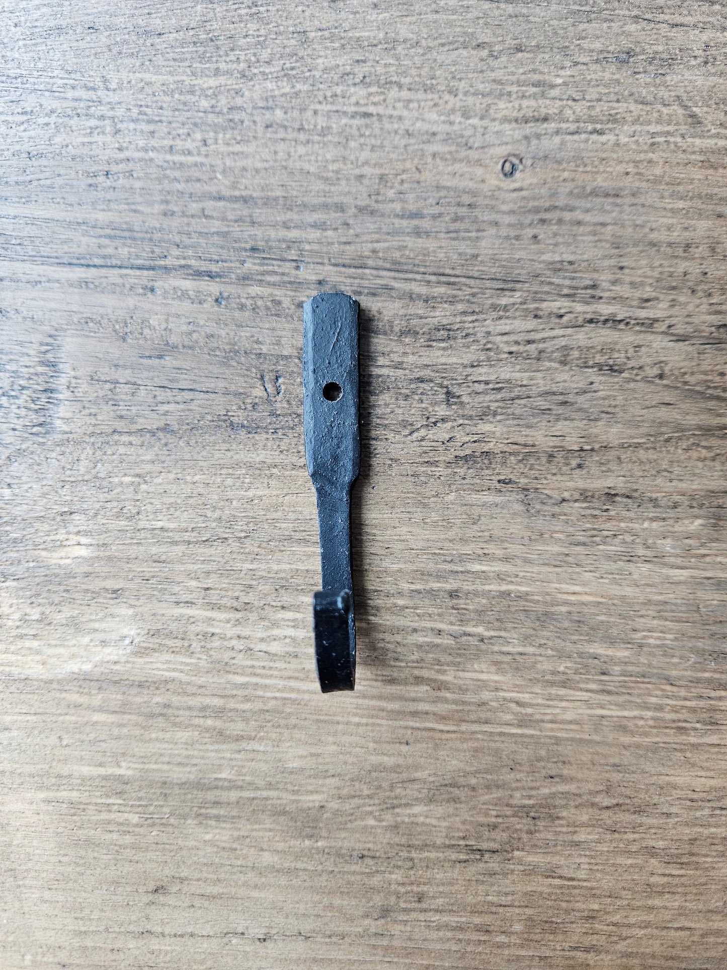 Utensil Hook Hand Forged Black Beeswax